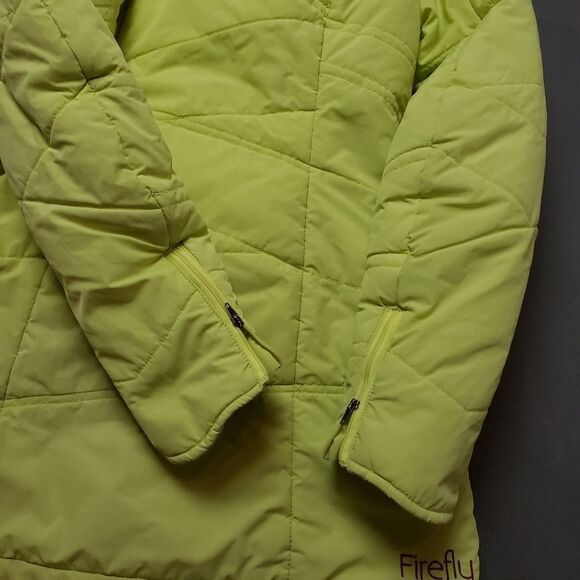 Firefly Long Winter Jacket Size Small Neon - Picture 14 of 16